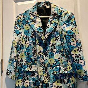 Kim Rogers - Floral Suit Coat